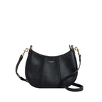 LE TANNEUR Petit sac demi-lune Juliette en cuir grainé