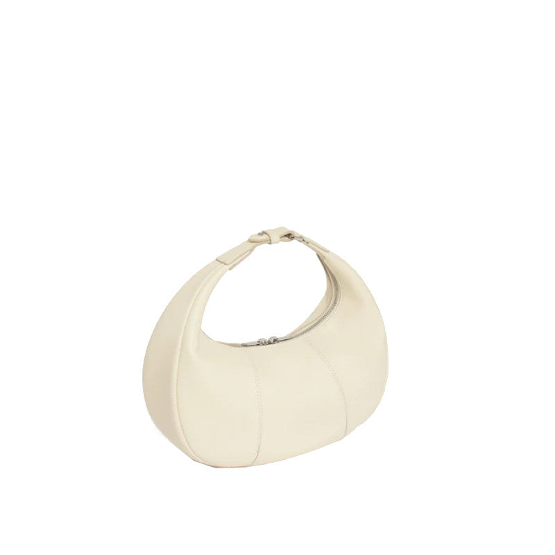 LE TANNEUR Petit sac hobo Juliette en cuir grainé