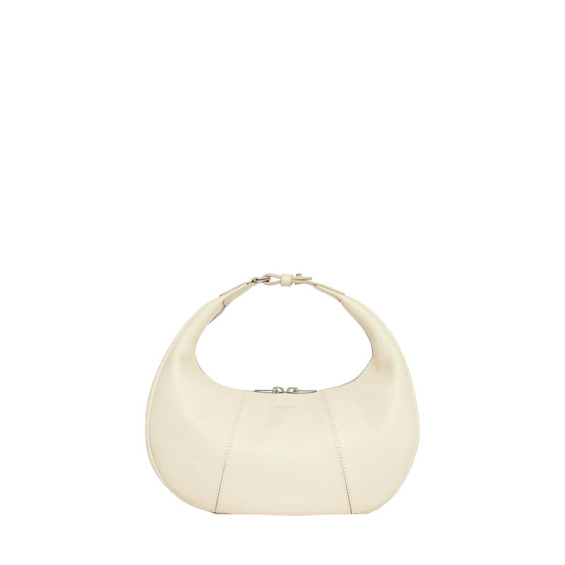 LE TANNEUR Petit sac hobo Juliette en cuir grainé