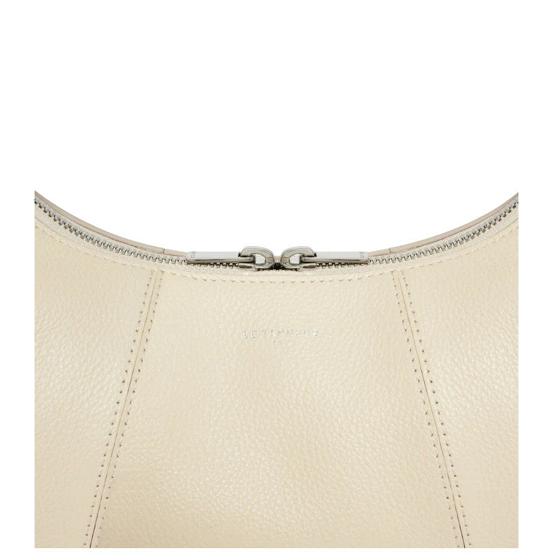 LE TANNEUR Petit sac hobo Juliette en cuir grainé