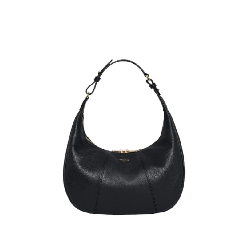 LE TANNEUR Petit sac hobo Juliette en cuir grainé