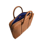 LE TANNEUR Porte-documents slim 17" en cuir grainé Charles