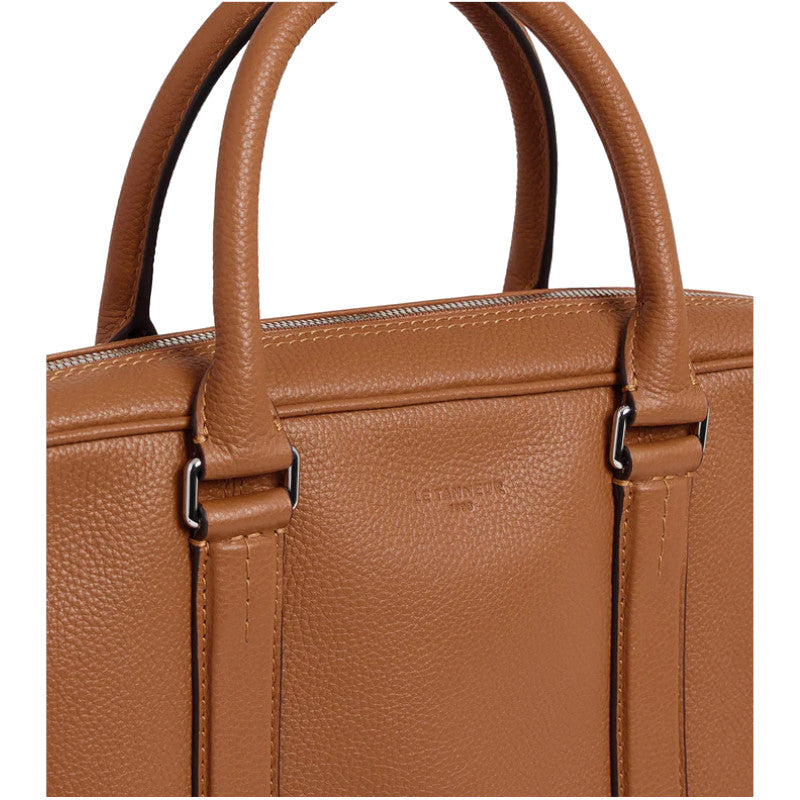LE TANNEUR Porte-documents slim 17" en cuir grainé Charles