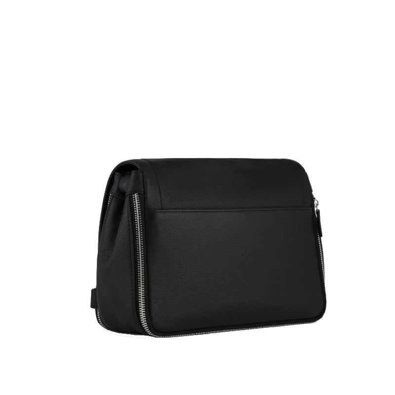 LE TANNEUR Sac à bandoulière moyen modèle Simone en cuir grainé