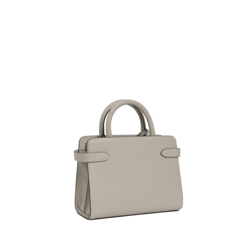 LE TANNEUR petit sac à main Emilie en cuir grainé