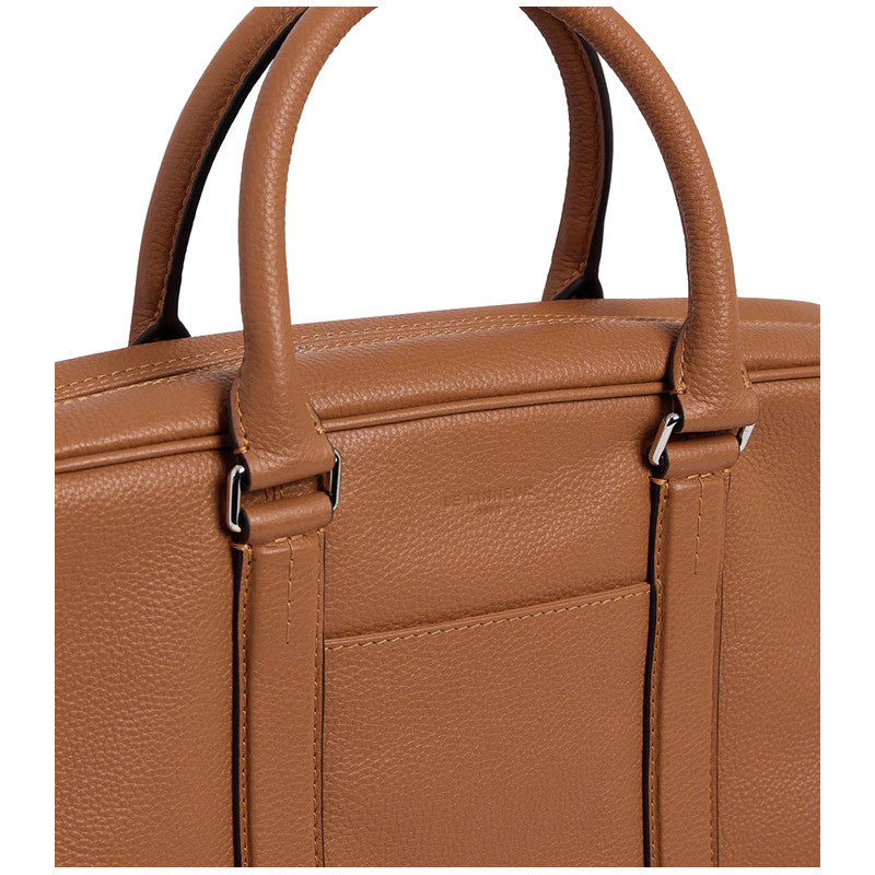 LE TANNEUR porte documents 17" en cuir grainé Charles