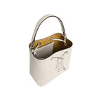 LE TANNEUR sac seau Louise en cuir grainé