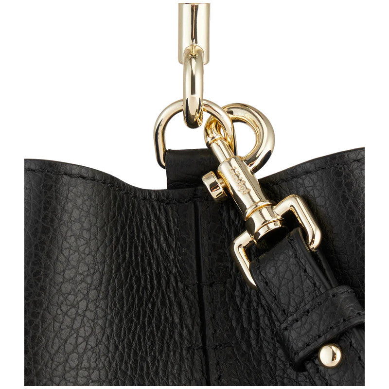 LE TANNEUR sac seau Louise en cuir grainé