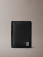 Noir - Calvin Klein Portefeuille Emblem format vertical
