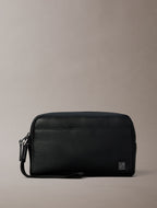 Noir - CALVIN KLEIN Pochette à dragonne plaque Emblem Noir