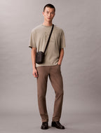 Noir - CALVIN KLEIN Sacoche Raised Logo slim