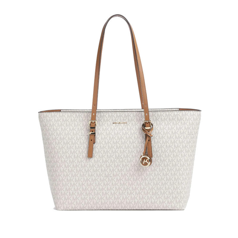 MICHAEL KORS Grand sac fourre-tout Quinn en cuir à logo Signature