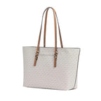 MICHAEL KORS Grand sac fourre-tout Quinn en cuir à logo Signature