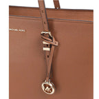 Marron - MICHAEL KORS Grand sac fourre-tout en cuir grainé Quinn