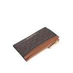 MICHAEL KORS Petit étui à cartes Jet Set logo Signature