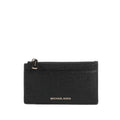 MICHAEL KORS Petit étui à cartes en cuir grainé Jet Set