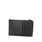 MICHAEL KORS Petit étui à cartes en cuir grainé Jet Set