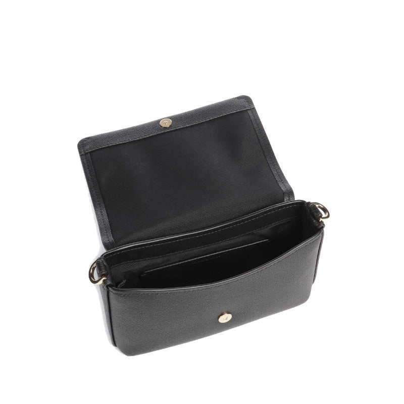 Noir - MICHAEL KORS Petit sac à bandoulière en cuir Nessa