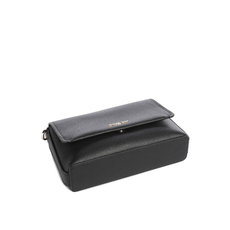 Noir - MICHAEL KORS Petit sac à bandoulière en cuir Nessa