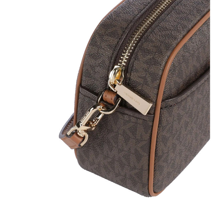 Bronze/Noisette - MICHAEL KORS Petit sac à bandoulière pour appareil photo Jet Set à logo Signature