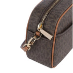 Bronze/Noisette - MICHAEL KORS Petit sac à bandoulière pour appareil photo Jet Set à logo Signature