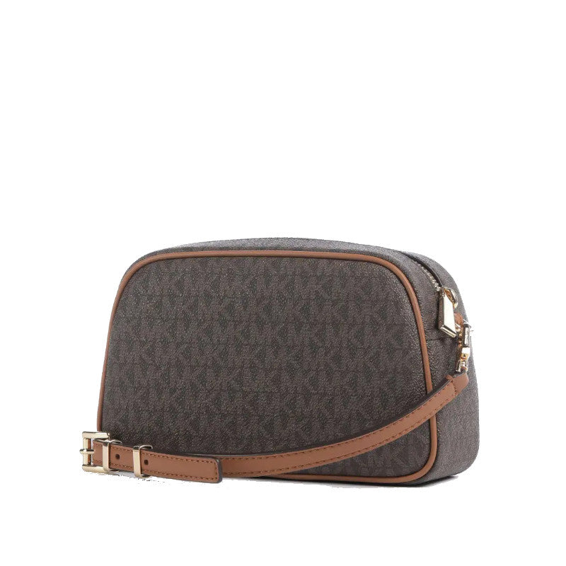 Bronze/Noisette - MICHAEL KORS Petit sac à bandoulière pour appareil photo Jet Set à logo Signature