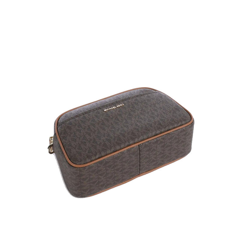 Bronze/Noisette - MICHAEL KORS Petit sac à bandoulière pour appareil photo Jet Set à logo Signature