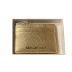 MICHAEL KORS Porte-cartes en cuir grainé