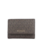 Burn/Noisette - MICHAEL KORS Portefeuille Bryant de taille moyenne à logo Signature