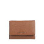 Marron - MICHAEL KORS Portefeuille Bryant en cuir grainé de taille moyenne