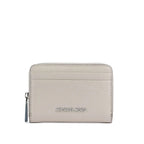 MICHAEL KORS Portefeuille Jet Set cuir grainé sable