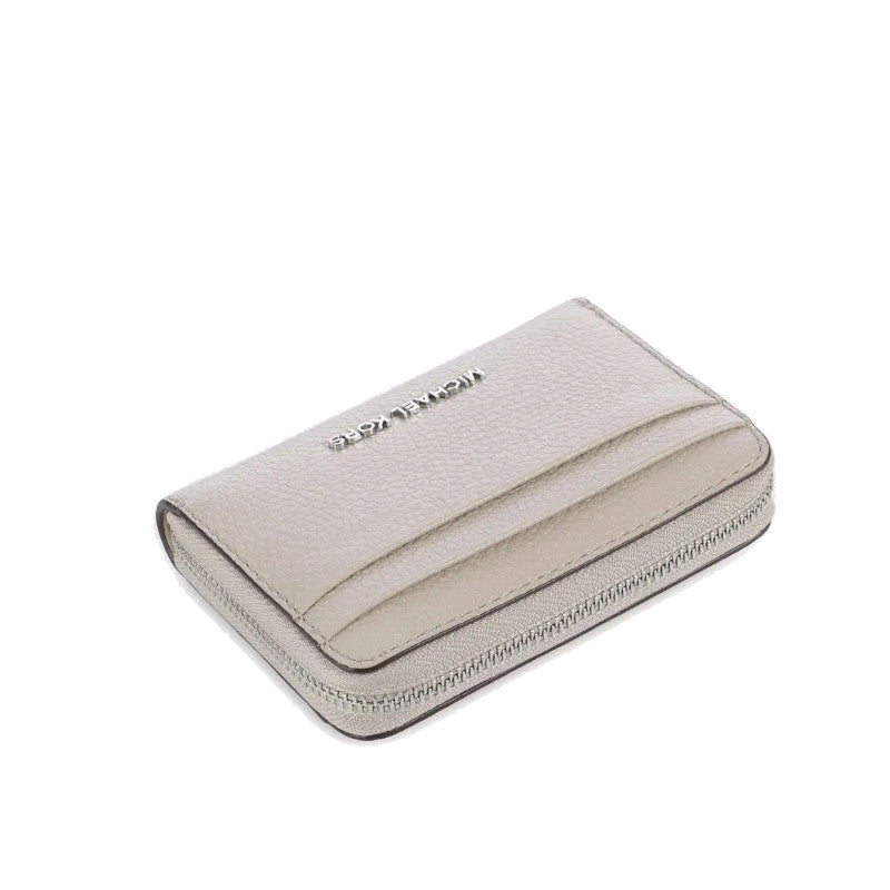 MICHAEL KORS Portefeuille Jet Set cuir grainé sable