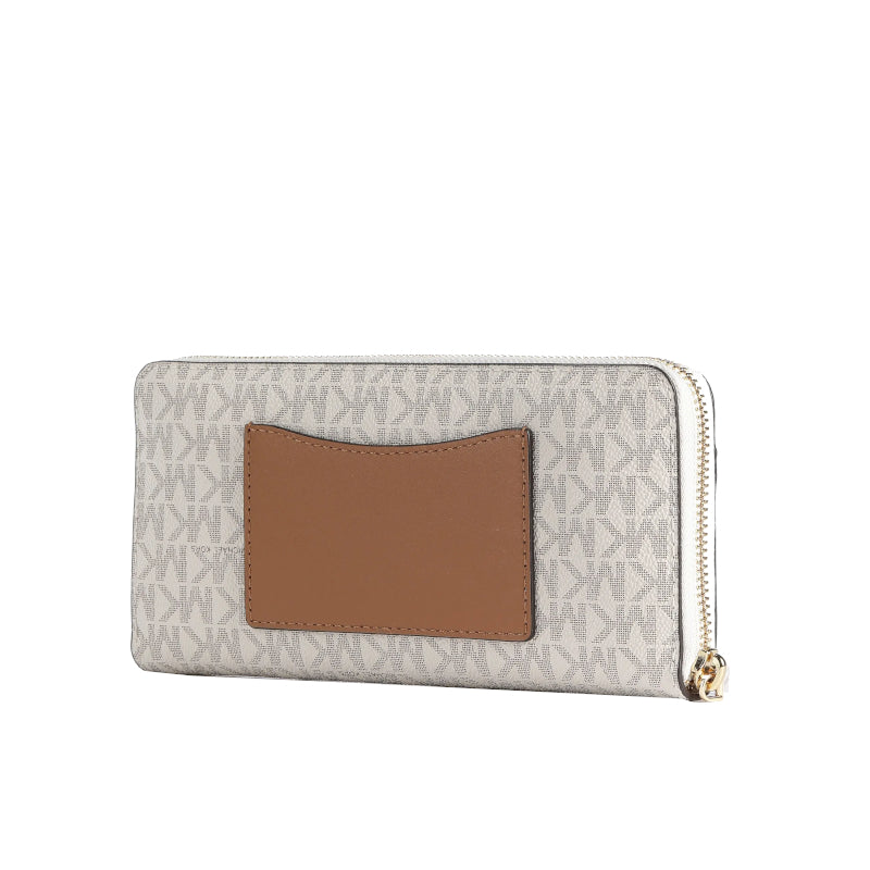 MICHAEL KORS Portefeuille continental avec grand logo