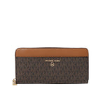 Brown/Acorn - MICHAEL KORS Portefeuille continental avec grand logo
