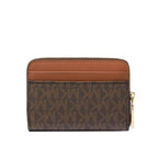 Brn/Acrn - MICHAEL KORS Portefeuille grand format Jet Set Small Signature Logo