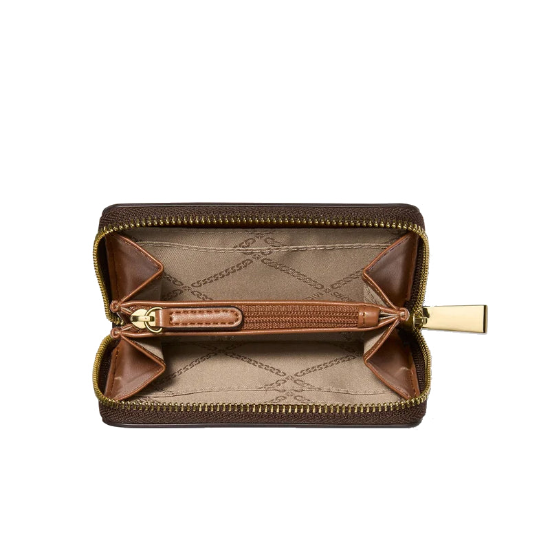 Brn/Acrn - MICHAEL KORS Portefeuille grand format Jet Set Small Signature Logo