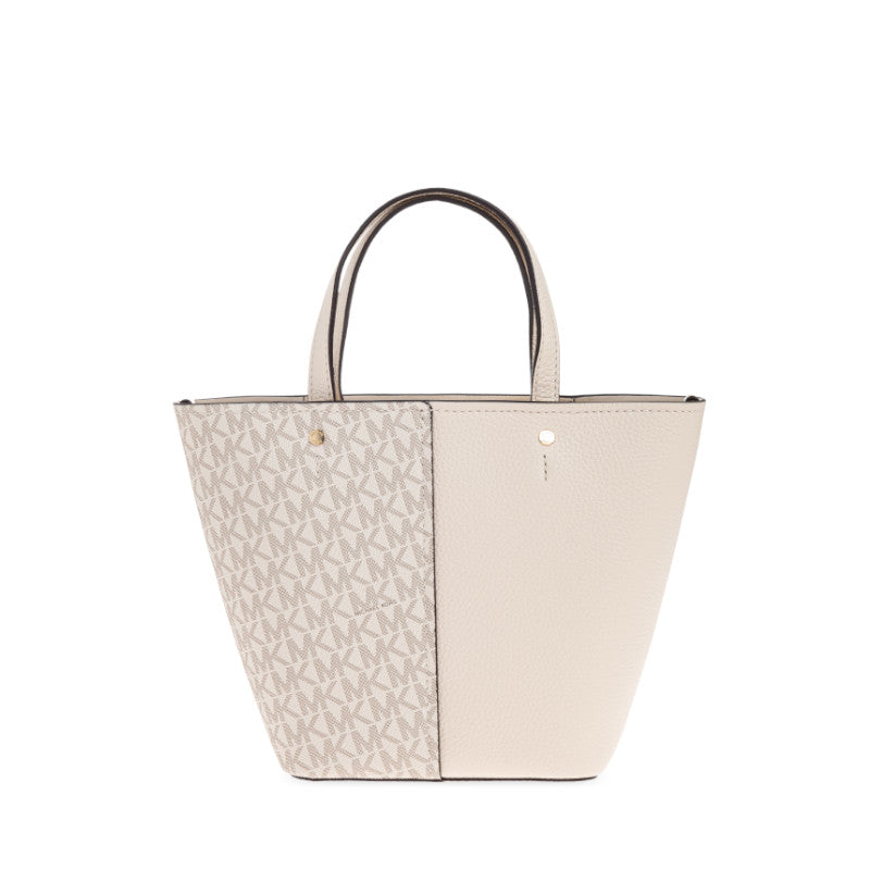 Blanc - MICHAEL KORS Sac à bandoulière Flora de taille moyenne