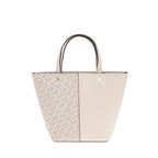 Blanc - MICHAEL KORS Sac à bandoulière Flora de taille moyenne