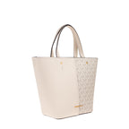 Blanc - MICHAEL KORS Sac à bandoulière Flora de taille moyenne