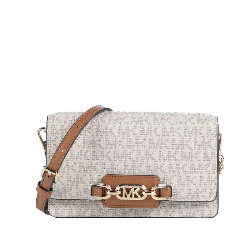 Ivoire/Brun - MICHAEL KORS Sac à bandoulière Heather