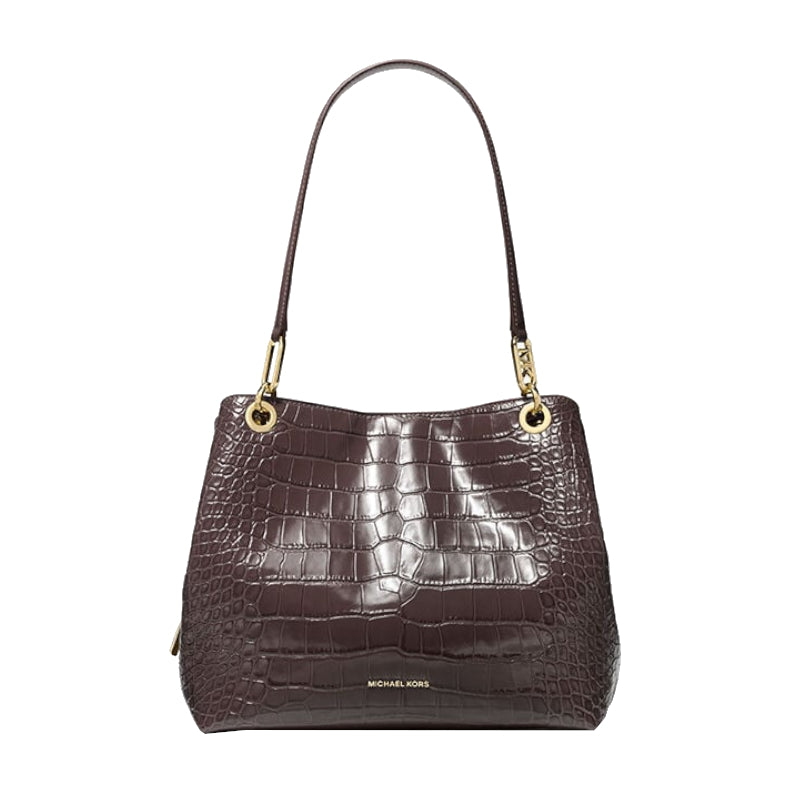 
                      
                        MICHAEL KORS Sac à main en cuir gaufré crocodile Kensington
                      
                    