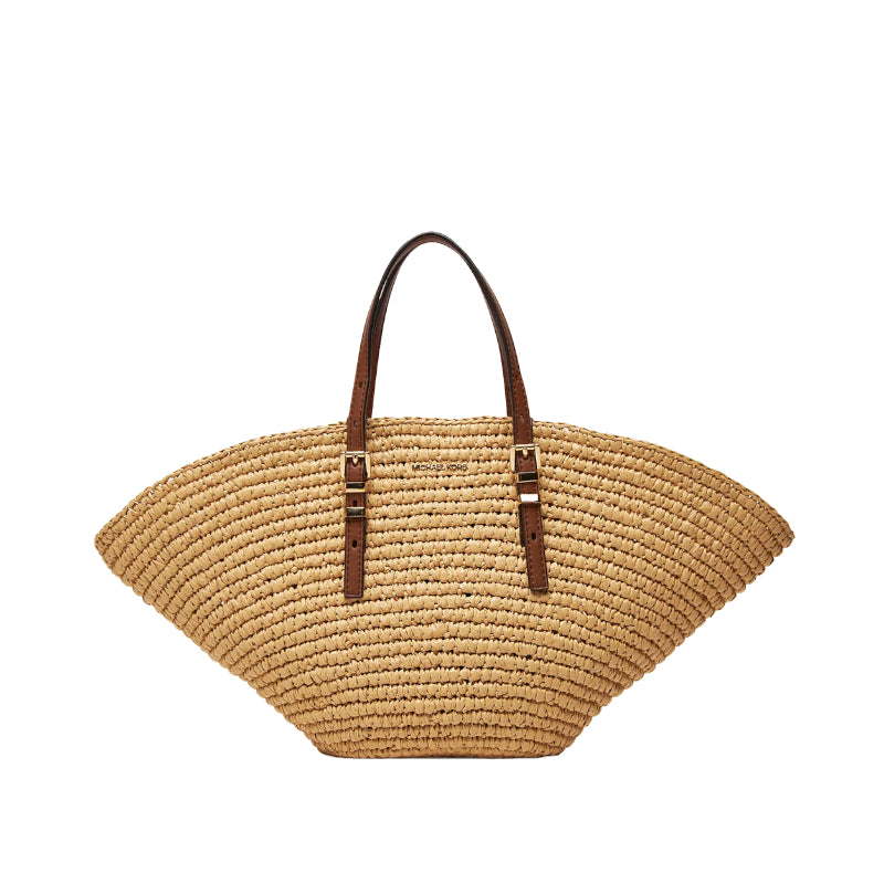 MICHAEL KORS Sac à main en paille tissé à la main