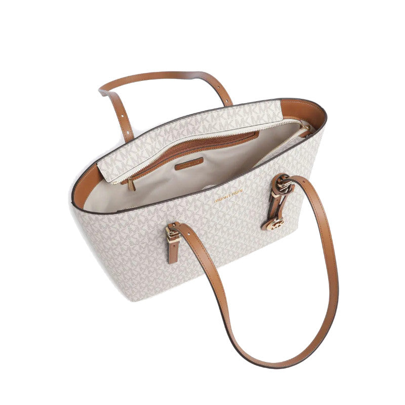 Vanille/Noisette - MICHAEL KORS Sac fourre-tout Quinn de taille moyenne
