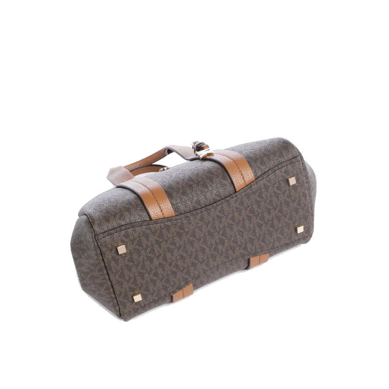 Bronze/Noisette - MICHAEL KORS Très petit sac à bandoulière Romee à logo Signature