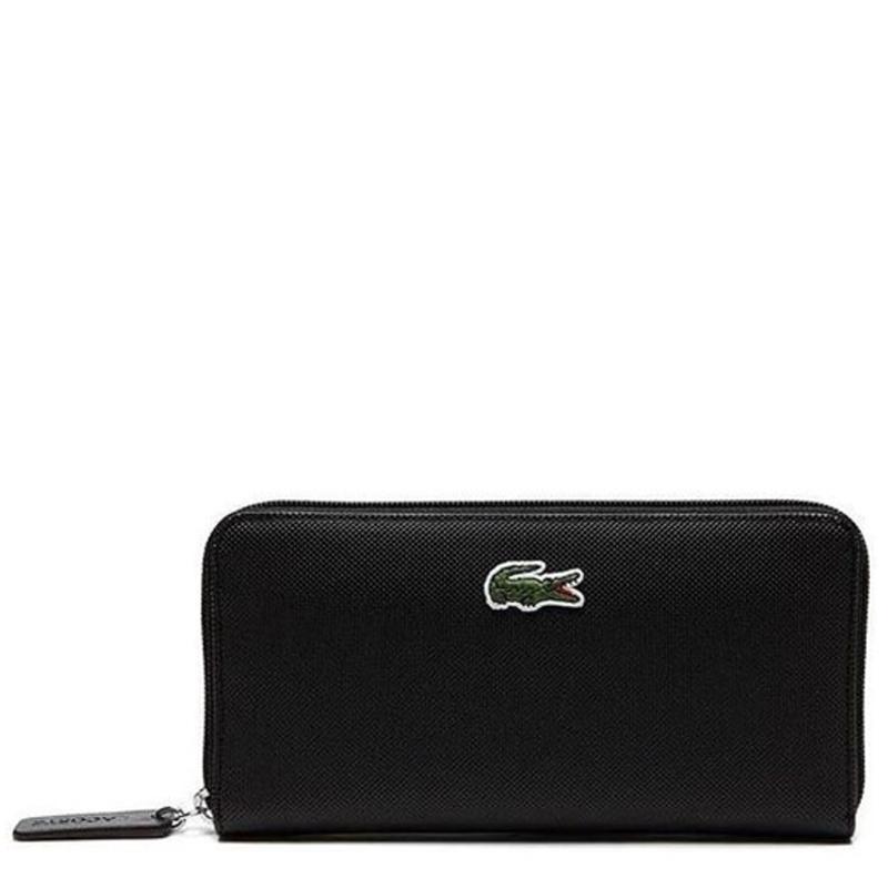 Noir - LACOSTE Grand portefeuille L.12.12 Concept