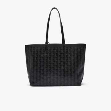 LACOSTE GRAND SAC CABAS ZELY MONOGRAMME EN TOILE ENDUITE