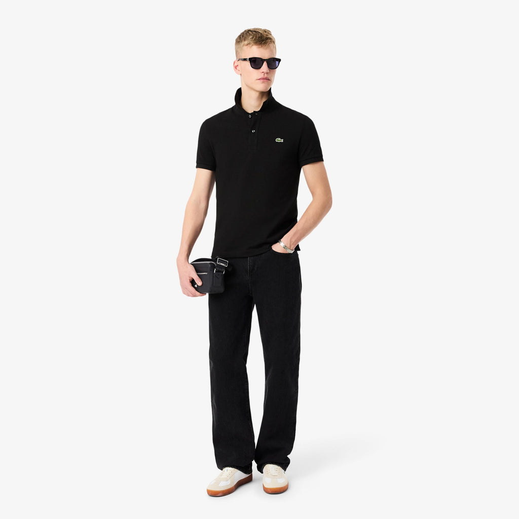 Noir - LACOSTE Sac reporter Langon en Petit Piqué