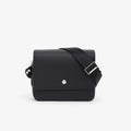 Noir - LACOSTE Petit sac messenger Langon en Petit Piqué