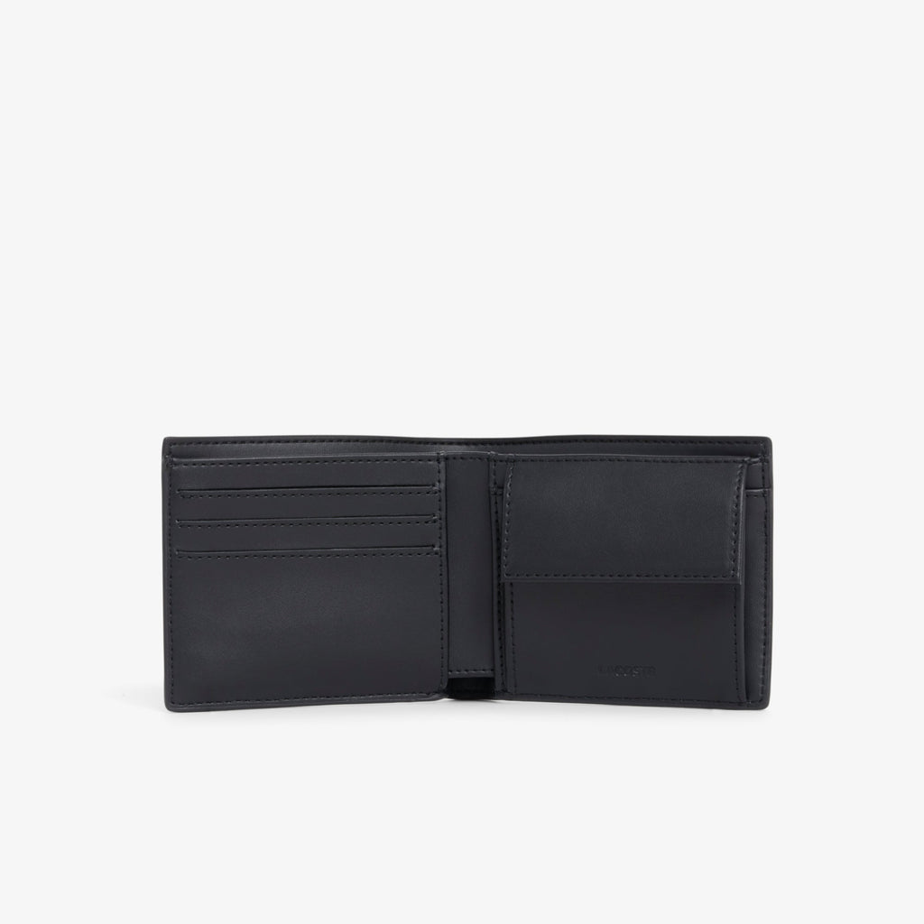 Noir - LACOSTE Portefeuille Langon en Petit Piqué