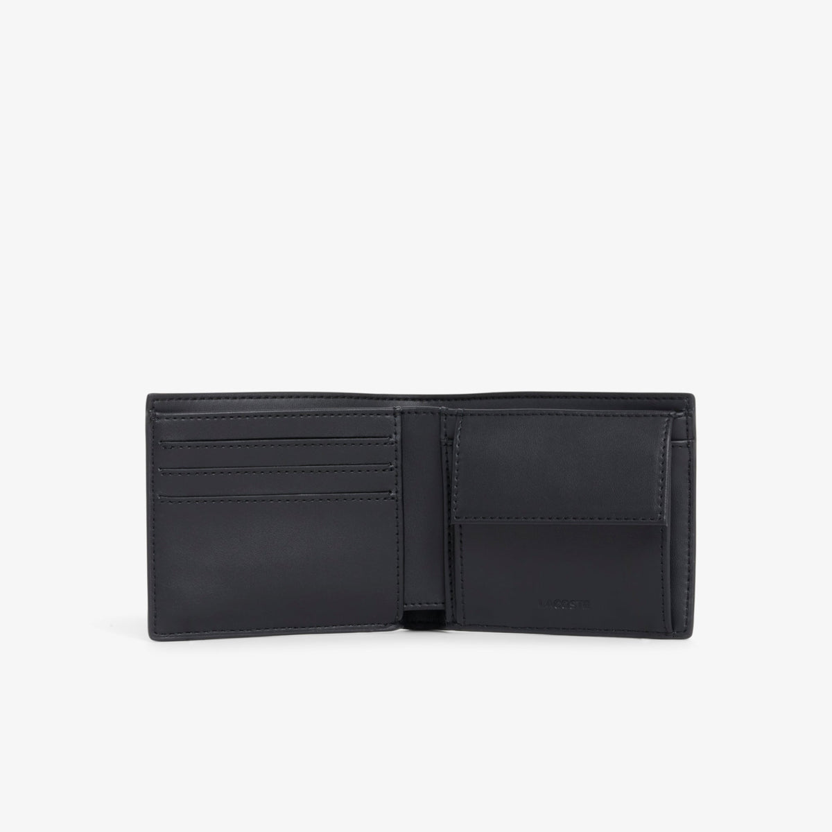 Noir - LACOSTE Portefeuille Langon en Petit Piqué